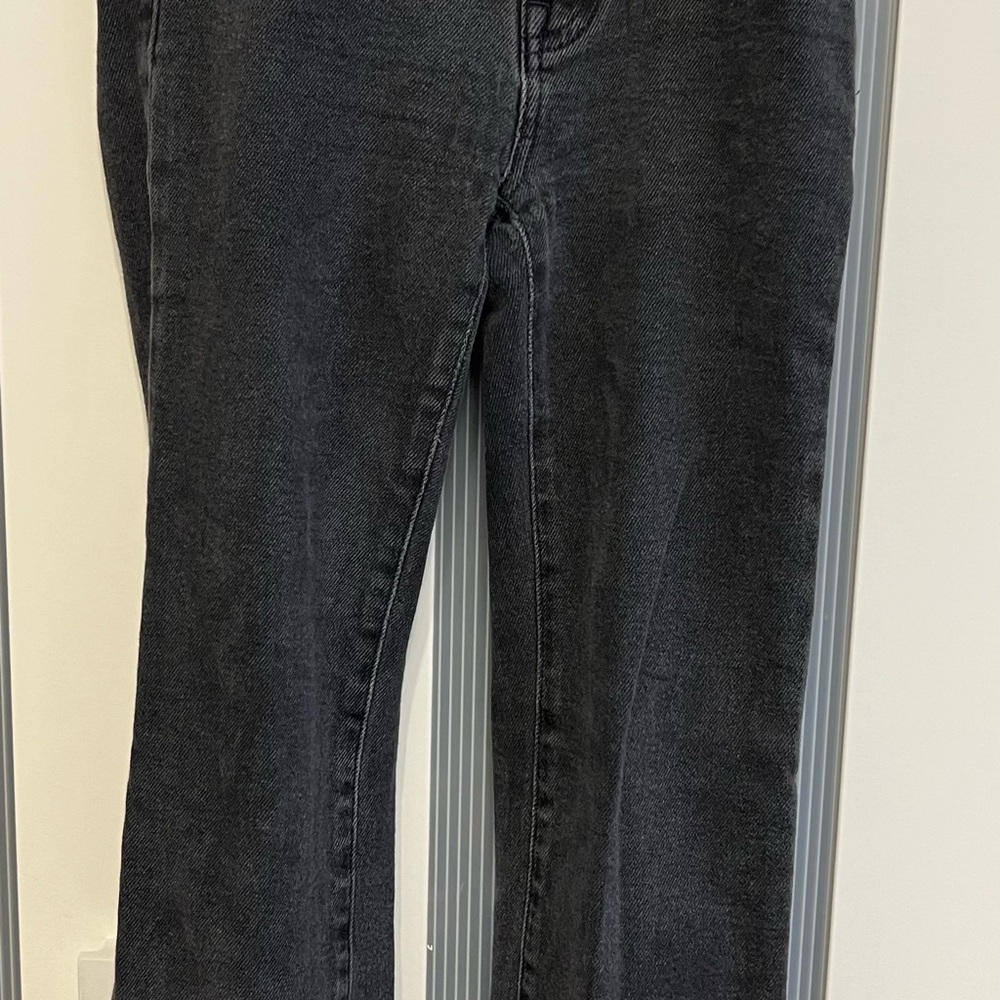 Madewell Women's Black Straight Leg Jeans